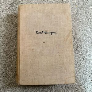 Ernest Hemingway For Whom The Bell Tolls Original Book 1940’s